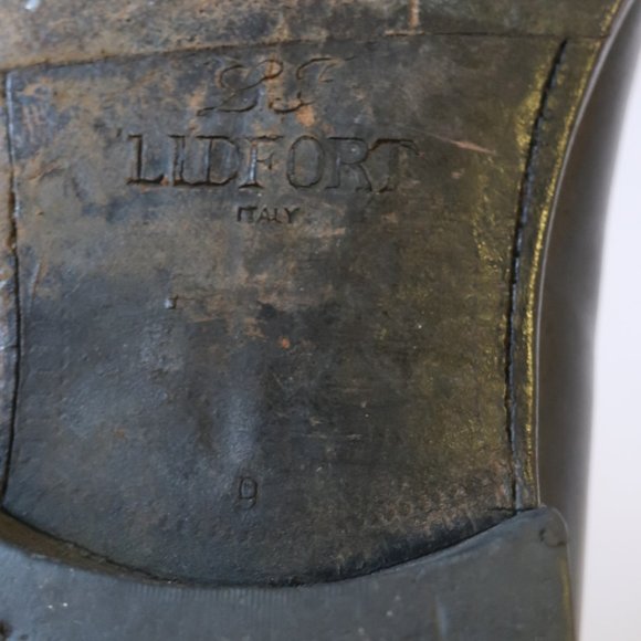 *Mens Lidfort Barneys New York Black Leather Loafer 9 - Picture 10 of 12